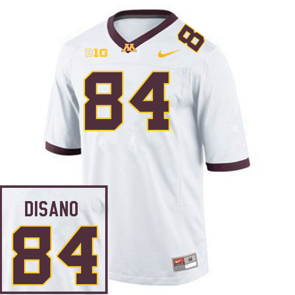 Men #84 Jack DiSano Minnesota Golden Gophers College Football Jerseys Sale-White - Click Image to Close